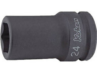 Ko-ken 山下工業研究所 薄肉インパクトセミディープソケット 対辺38 差込角19.0全長80 16301X-38