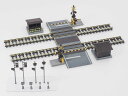 GREENMAX グリーンマックス 着色済み 踏切セット 2642