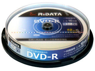 RiTEK/ライテック DRCP16X.PW10RD D DVD-R 16