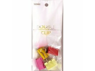 SONiC/ソニック ダブルクリップ チュウ 10コ アカ GP-461-R