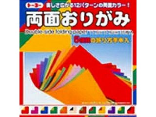 トーヨー 両面折紙17.6CM 4015