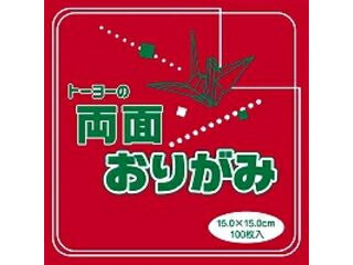 トーヨー 両面折紙ボタン/ピンク 62102