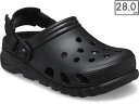 クロックス crocs デュエット マックス 2.0 クロッグ208776-001