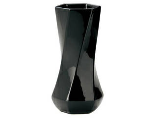 KEI ケー・イー・アイ 【GREENHOUSE】モノクロームフラワーベースM 005-B-BK ブラック