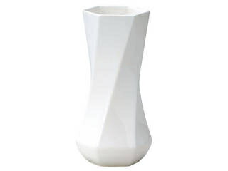 KEI ケー・イー・アイ 【GREENHOUSE】モノクロームフラワーベースM 005-B-W ホワイト