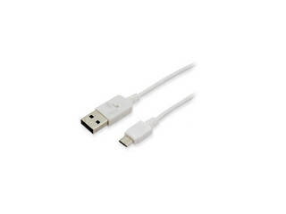多摩電子工業 microUSBケーブル 90cm 切替スイッチ付 ホワイト TH33SDW