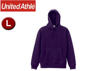 United Athle/ユナイテッドアスレ 10.0オンス スウェットプルオーバーパーカ（パイル） 【L】 （パープ..