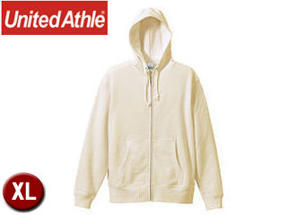 United Athle/ユナイテッドアスレ 521301 10.0オンス スウェットフルジップパーカ（パイル） 【XL】 (ナチュラル)
