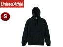 United Athle/ユナイテッドアスレ 10.0オンス スウェットプルオーバーパーカ(パイル) 【S】 (ブラック)(4)