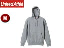 United Athle/ユナイテッドアスレ 10.0オンス スウェットプルオーバーパーカ(パイル) 【M】 (ミックスグレー)(4)