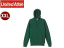 United Athle/ユナイテッドアスレ 10.0オンス スウェットプルオーバーパーカ(パイル) 【XXL】 (アイビーグリーン)(4)
