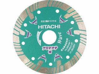 HiKOKI 工機ホールディングス ダイヤモンドカッター 125mmX22 (波形タイプ) プロテクタ 0032-4701