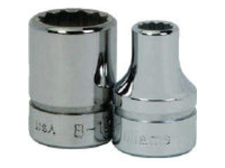 WILLIAMS ウィリアムズ 3/8ドライブ ショートソケット 12角 20mm JHWBM-1220