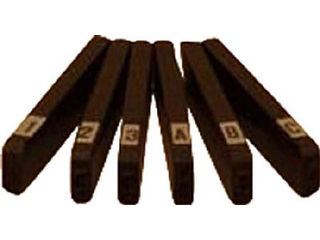 URATANI/浦谷商事 ハイス組合せ刻印4.0mmバラ 記号 ) ミギカッコ UC-40K-MIGIKAKKO