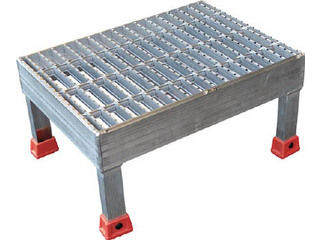 TRUSCO/トラスコ中山 連結式グレーチング仕様アルミステップ(溝加工付) TASG-4320