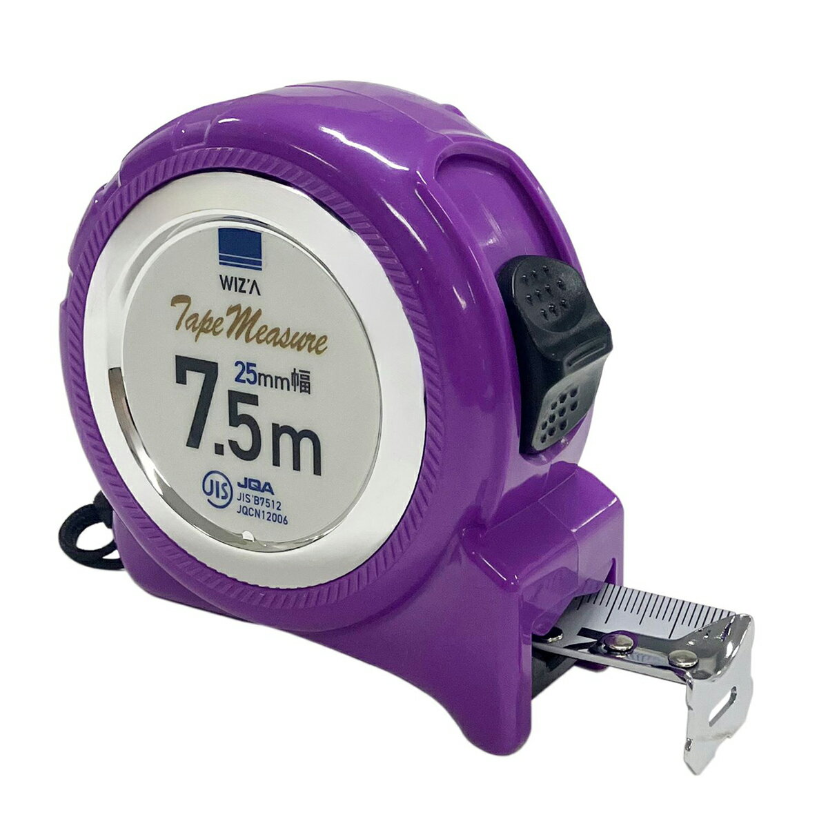 WIZ'A ロック付メジャー JIS付 25mm幅×長さ7.5m