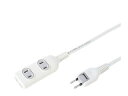 サンワサプライ 電源タップ 2P・3個口 3m TAP-3W3N