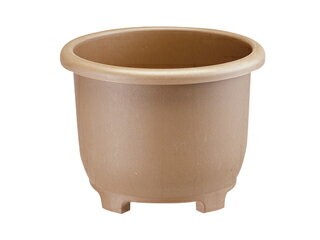 YAMATO 大和プラスチック eco＆ecoウインプランタ 丸27型 エコブラウン