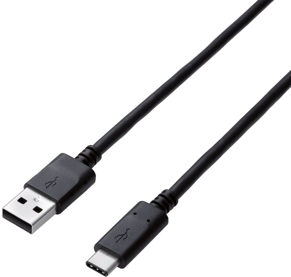 ELECOM エレコム USB2.0ケーブル/A-Cタイプ/認証品/3.0m/ブラック U2C-AC30NBK