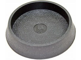WAKI 和気産業 イスゴム 平置 黒 丸 GK-173 65mm