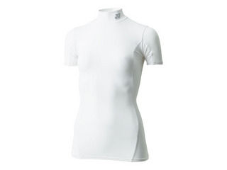 ヨネックス YONEX ハイネック半袖シャツ(レディーSTBF1503(ホワイト)【O】 ヨネックス YONEX ハイネック半袖シャツ(レディーSTBF1503(ホワイト)【O】