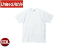 United Athle/ユナイテッドアスレ 500101WXX 5.6オンスTシャツ アダルトサイズ 【XXXL】 (ホワイト)(4)