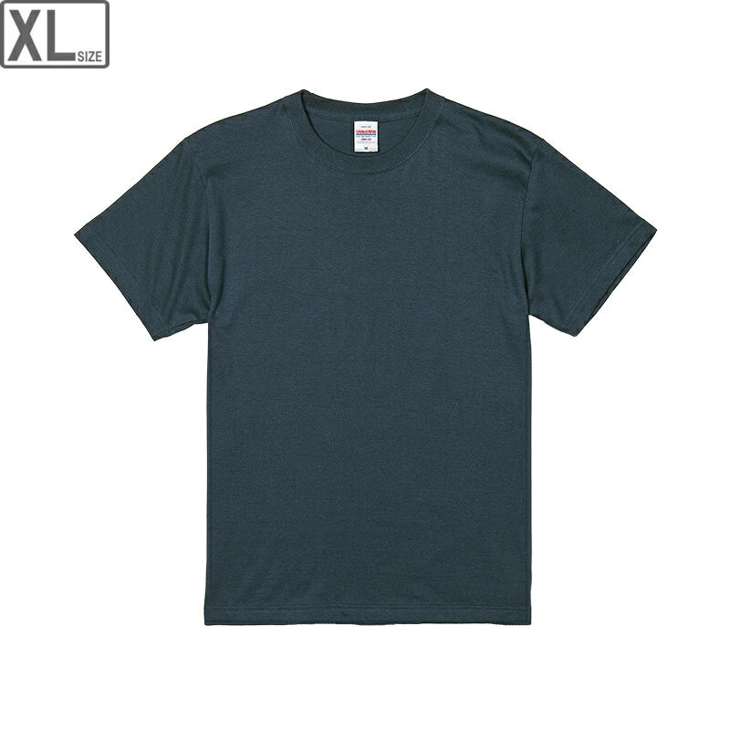 United Athle ユナイテッドアスレ 【ユニセックス】5.6オンス ハイクオリティー Tシャツ 【スレート】【XLサイズ】 5001-01(4)