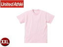 United Athle/ユナイテッドアスレ 500101CX 5.6オンスTシャツ アダルトサイズ 【XXL】 (ライトピンク)(4)