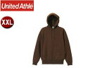 United Athle/ユナイテッドアスレ 10.0オンス T/Cスウェット プルオーバーパーカ(裏起毛)アダルト 【XXL】 (ダークブラウン)(4)
