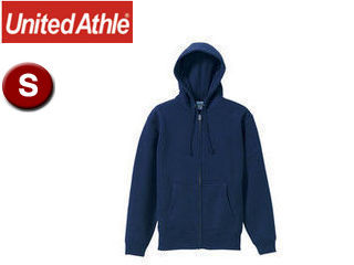 United Athle/ユナイテッドアスレ 10.0オンス T/Cスウェット フルジップパーカ（裏起毛）アダルト 【S】 （ネイビー）