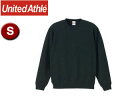 United Athle/ユナイテッドアスレ 10.0オンス T/Cスウェット クルーネックスウェット(裏起毛)アダルト 【S】 (ブラック)(4)
