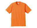 United Athle/ユナイテッドアスレ 6.2オンスTシャツ(アダルト594201C(オレンジ)【XL】