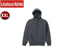 United Athle/ユナイテッドアスレ 10.0オンス T/Cスウェット フルジップパーカ(裏起毛)アダルト 【XXL】 (セメント)(4)