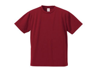 United Athle/ユナイテッドアスレ 4.1オンス ドライTシャ・90001CX(バーガンディ)【XXXXL】