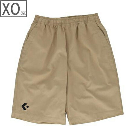 CONVERSE コンバース 【ユニセックス】チノハーフパンツ【ベージュ】【XOサイズ】CB212811-3200