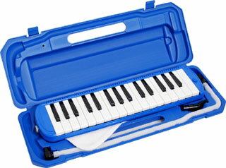 キョーリツコーポレーション 鍵盤ハーモニカ 32鍵 メロディーピアノ P3001-32K/BL（ブルー） ピアニカ、メロディオン、ドレミファソラシールつき 小学校での使用に適した32鍵盤【kbh2017】