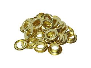 SK11 真鍮製両面ハトメ 20組 No.85 12mm