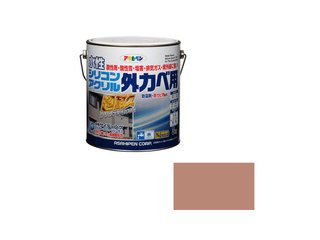 ASAHIPEN/アサヒペン 水性シリコンアクリル外かべ用 3kg ソフトオーカー
