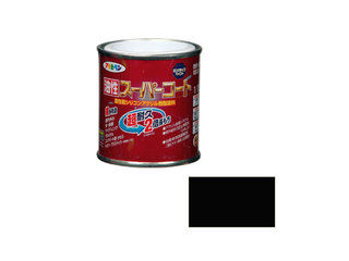 ASAHIPEN/アサヒペン 油性スーパーコート 1/12L ツヤ消し黒