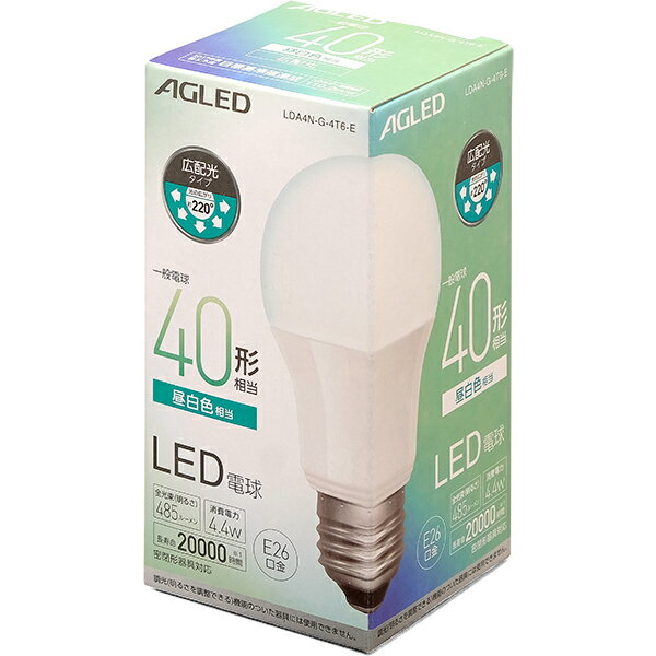 ֥᡼߸˸¤ꡪʸϤˡ IRIS OHYAMA ꥹ LEDŵ E26 ۸  40(485lm) LDA4N-G-4T6-E
