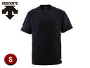 デサント DESCENTE DB200-BLK ベースボールシャツ(Tネック) 【S】 (ブラック)(4)