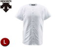 デサント DESCENTE DB1010-SWHT フルオープンシャツ 【L】 (Sホワイト)(4)