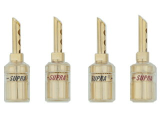 SUPRA/スープラ SUPRA CombiConM6 BANANA 1パック（黒×2個、赤×2個入）　バナナ端子