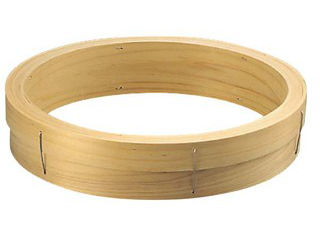 外径30cm 内径φ265×高さH75mm 材質：ひのき5680100　