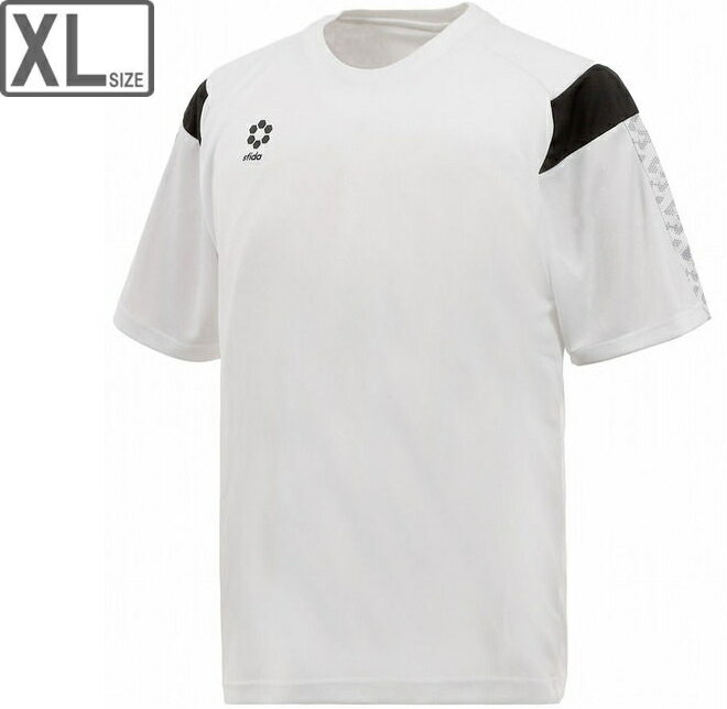 sfida スフィーダ 【ユニセックス】BP プラクティスシャツS/S '23【XLサイズ】【WHITE】SA23816