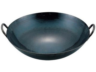 山田　鉄　打出　広東鍋　36cm（取手溶接仕様1．2mm厚）
