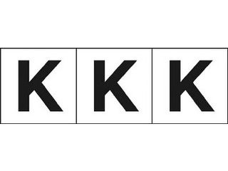 TRUSCO/トラスコ中山 アルファベットステッカー 50×50 「K」 白 3枚入 TSN-50-K