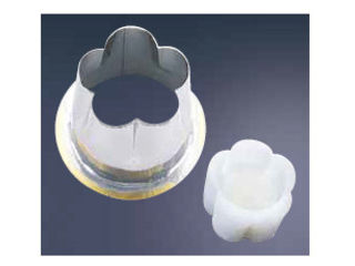 18－8穴クリ芯抜型　外仕上げ用／梅　25mm用