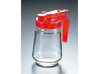 ガラス製　焼肉タレ入／250cc　赤