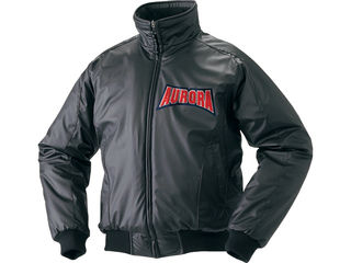 SSK エスエスケイ BWG1002-90 蓄熱グラウンドコート・フロントフルZIP・中綿 【M】 （ブラック）